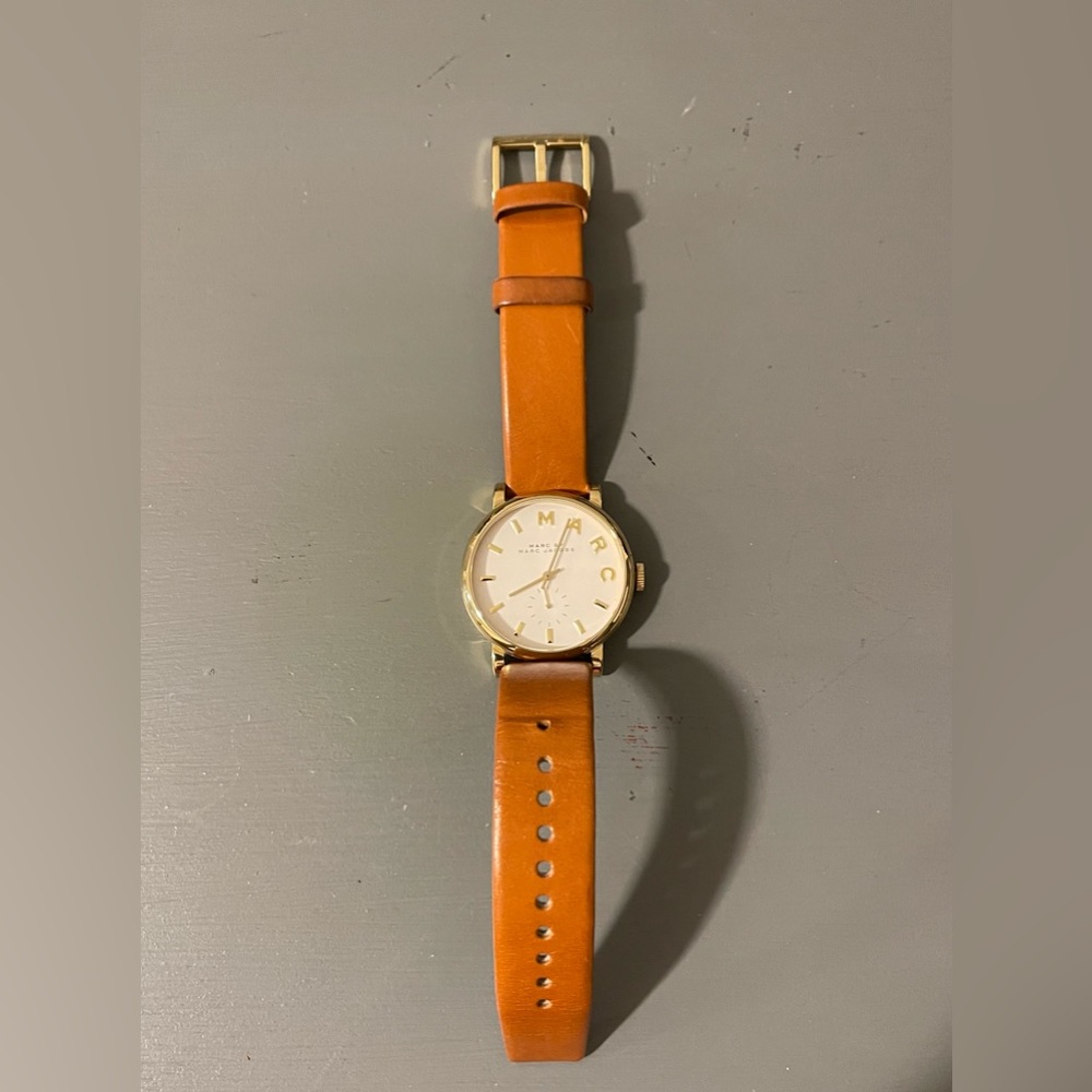 Marc by Marc Jacobs Leather Watch LIKE NEW